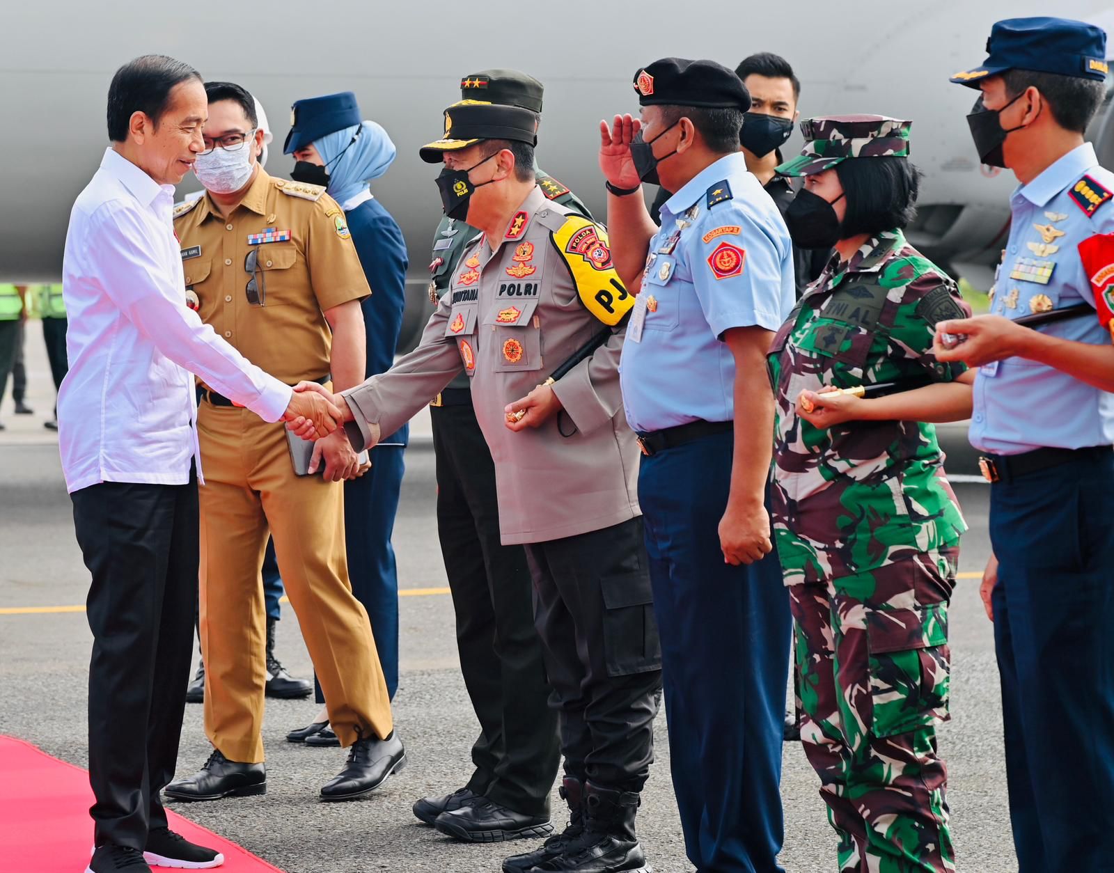 Kunker Presiden Joko Widodo ke Bandung 