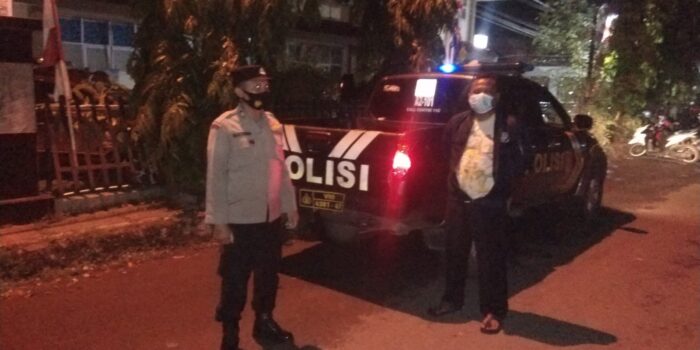Polsek Sindang Terus Gelar Patroli Malam Antisipasi Kejahatan Jalanan