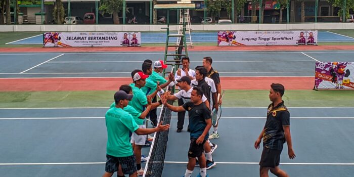 Tuan Rumah Ciamis Puas Diurutan Ke 2 Di Final Soft Tenis Porprov Jabar Ke-XIV