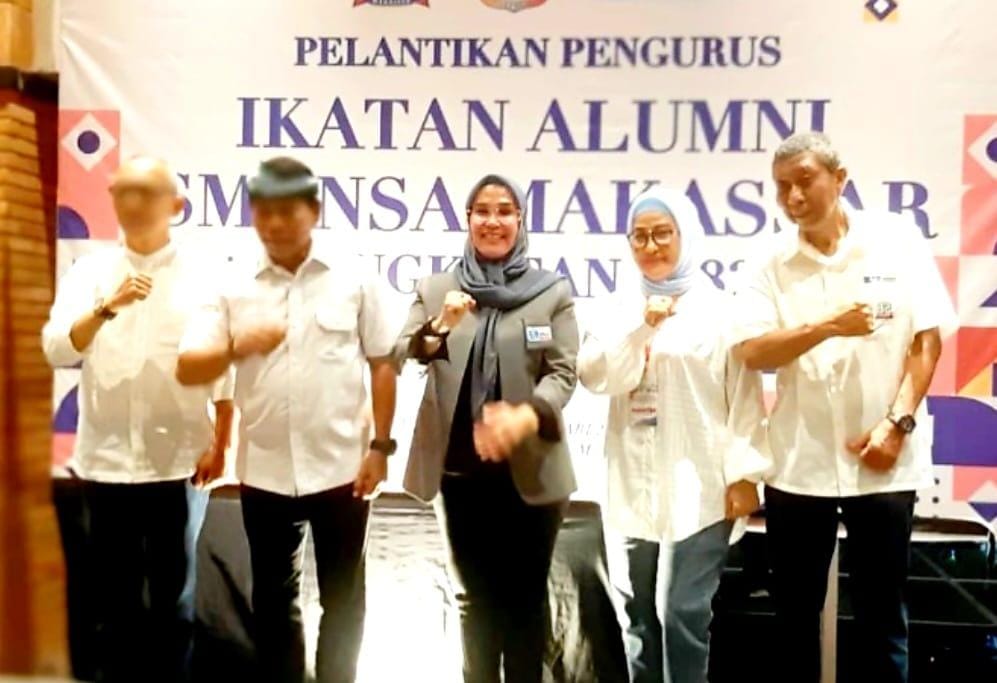 Gubernur Kaltara Resmi Dilantik Ketua Alummi  IKA SMAMSA 82 Priode.2023- 2027