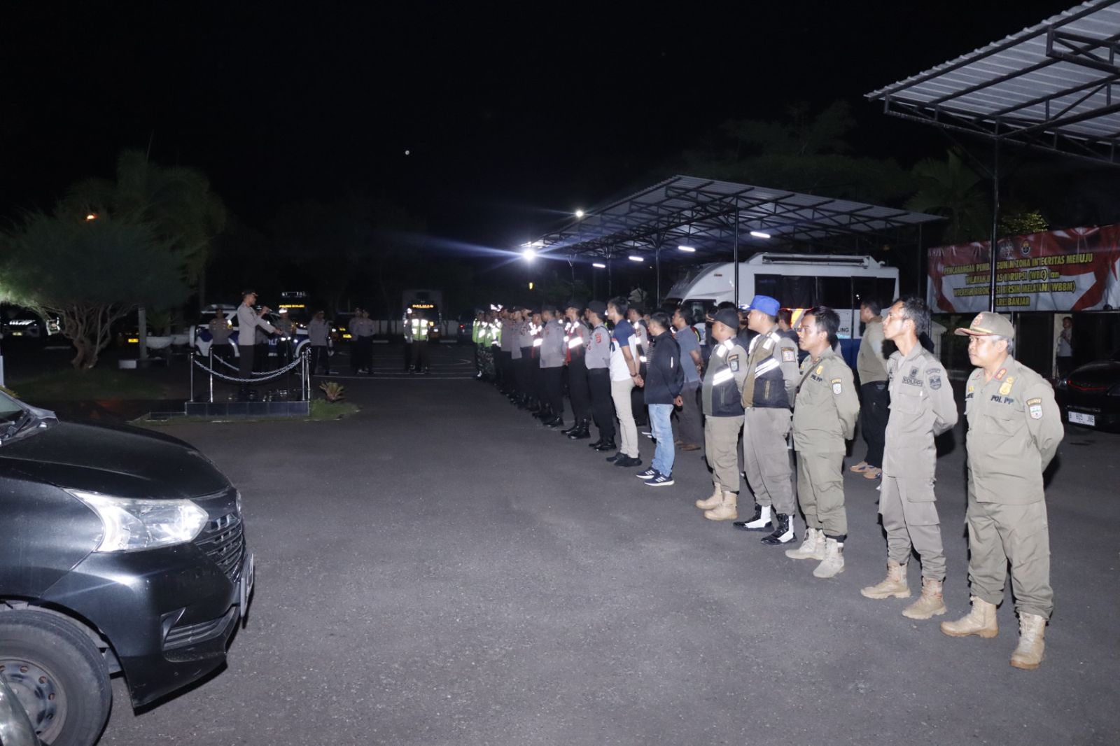 Kapolres Banjar Pimpin Langsung Patroli Gabungan TNI Polri dan Sat Pol PP, Amankan Belasan Kendaraan Ber knalpot Brong