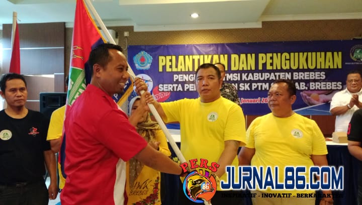 Pelantikan Pengurus Persatuan Tenis Meja Seluruh Indonesia (PTMSI) Kabupaten Brebes, Sukses dan Ini Pesan Ketua Umum Terpilih dan Ketua Koni
