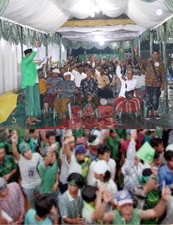 Ribuan Masyarakat Darul Makmur Raya Bersama Heri Yanda Menuju DPRK Nagan Raya