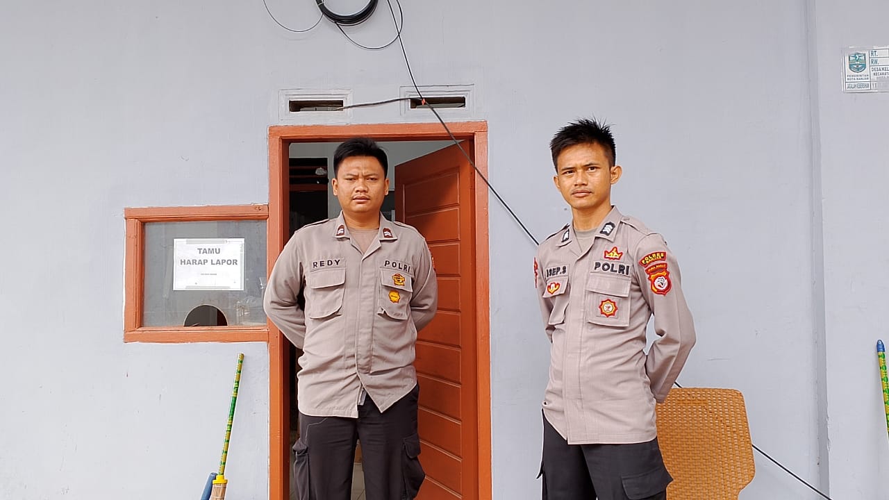 Polres Banjar Memperketat Penjagaan di Gudang Logistik KPUD Kota Banjar