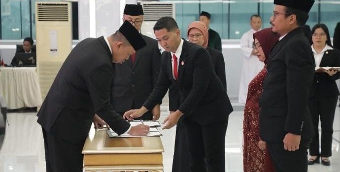 Lantik 804 Pejabat, Menteri Nusron: Pelantikan Berkala Cerminkan Organisasi yang Sehat