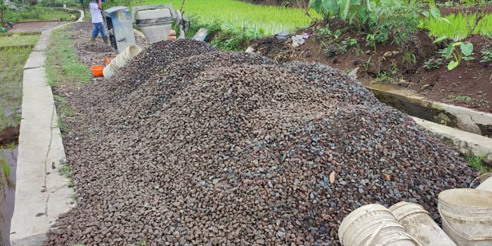 Pembangunan Jalan Desa Mangkubumi Kecamatan Sadananya, Bersumber Dari Dana Banprov Jabar