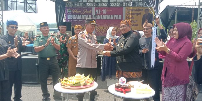 Polsek Banjarsari Dukung Peringatan Hari Jadi ke-10 Kecamatan Banjaranyar, Wujud Sinergi Polri dan Masyarakat
