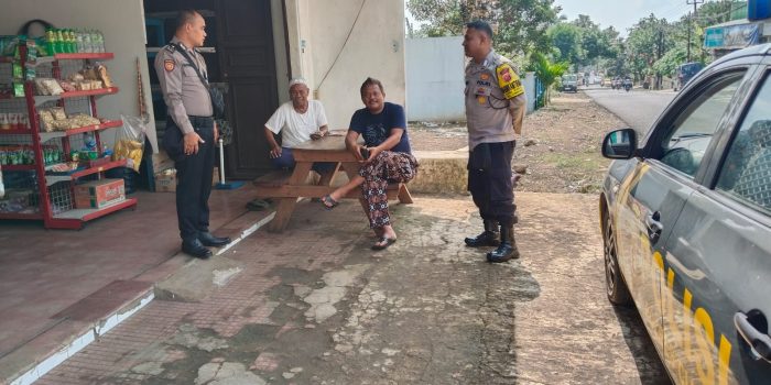 Polsek Kawali Laksanakan Patroli Dialogis, Cegah Gangguan Kamtibmas dan Premanisme
